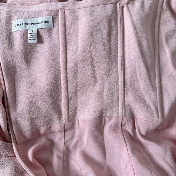 Dress The Population One- Shoulder Gown Maxi Dress Size S NWT - Picture 6 of 9